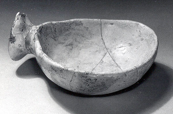 Restored Ancient Pottery Scoop