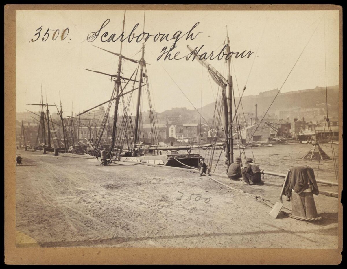 Vintage Scarborough Harbour View