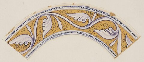 Hand-drawn Ornamental Arch Border Design