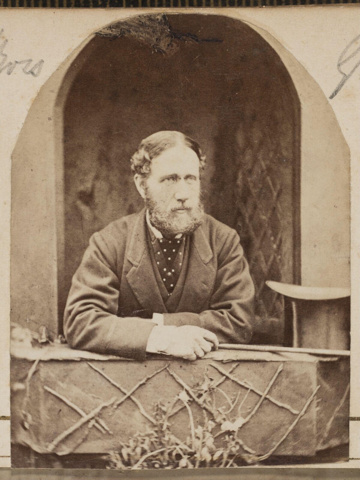 Vintage Portrait of a Victorian Gentleman