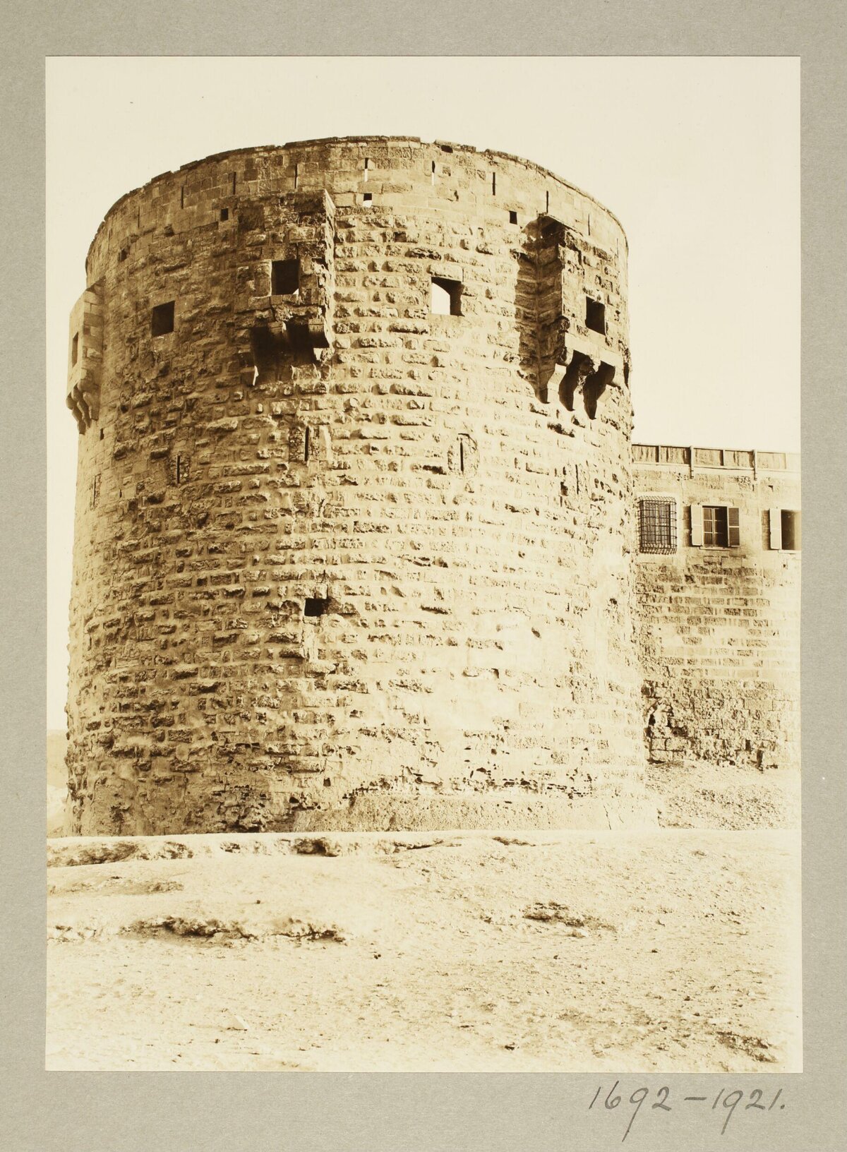 Ancient Round Stone Fort Tower
