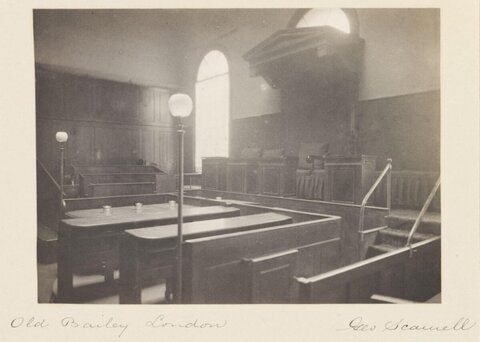Old Bailey Courtroom London