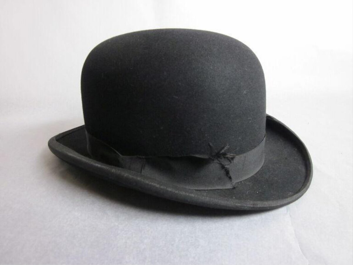 Black Bowler Hat