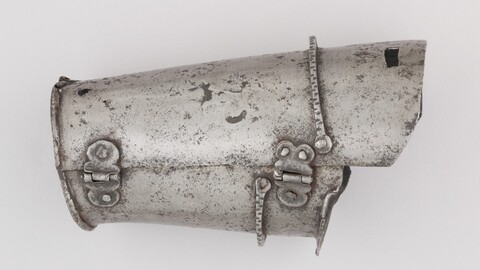 Ancient Iron Forearm Armor Fragment