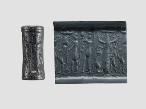 Ancient Cylinder Seal and Impression