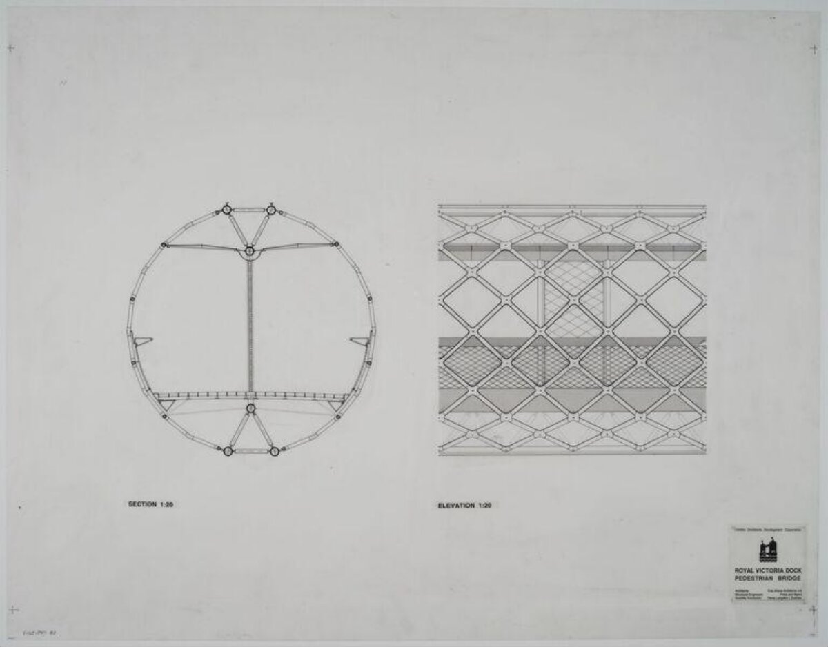 Royal Victoria Dock Bridge Drawings
