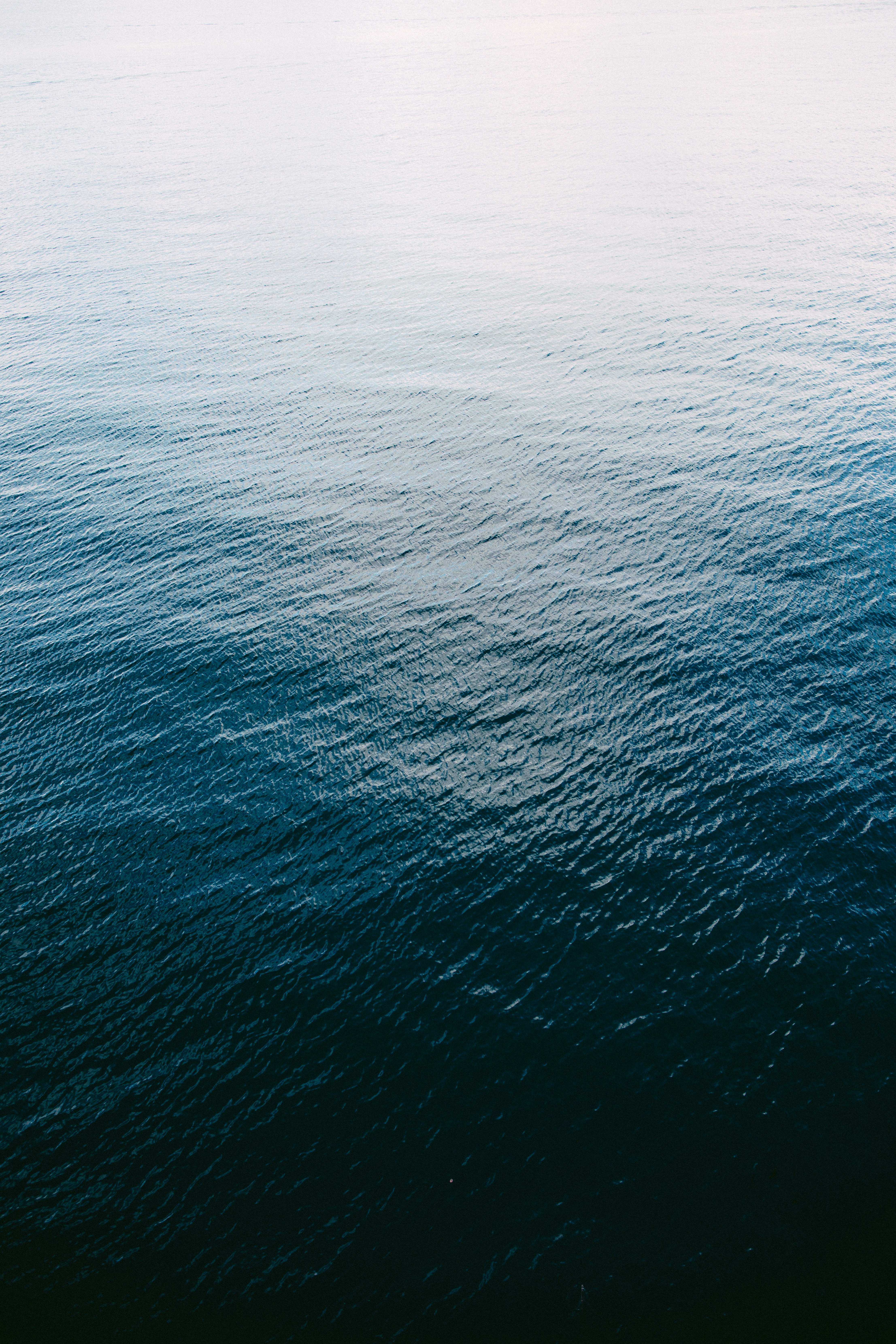 Calm Blue Sea Surface