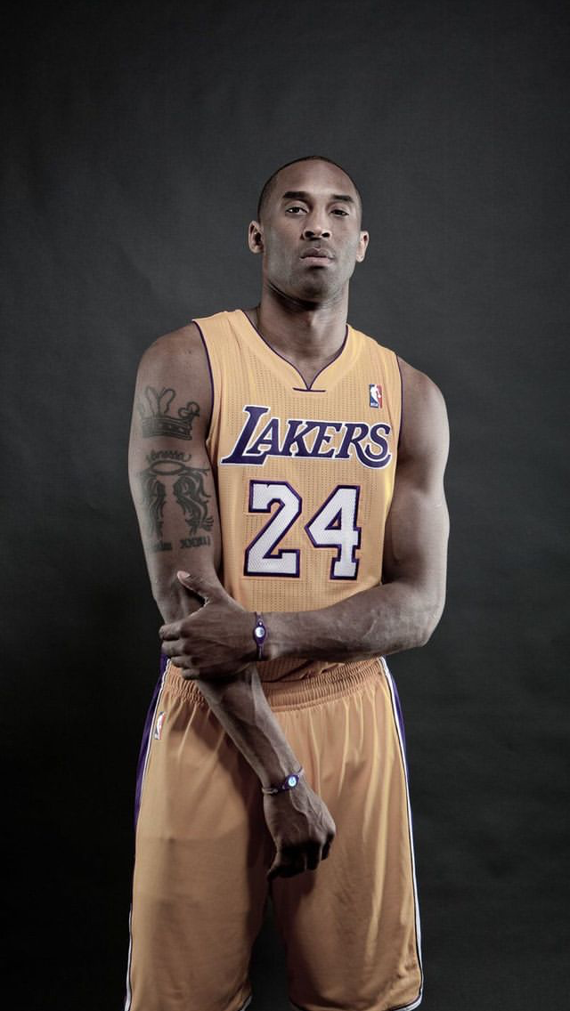 Kobe Bryant Lakers Portrait