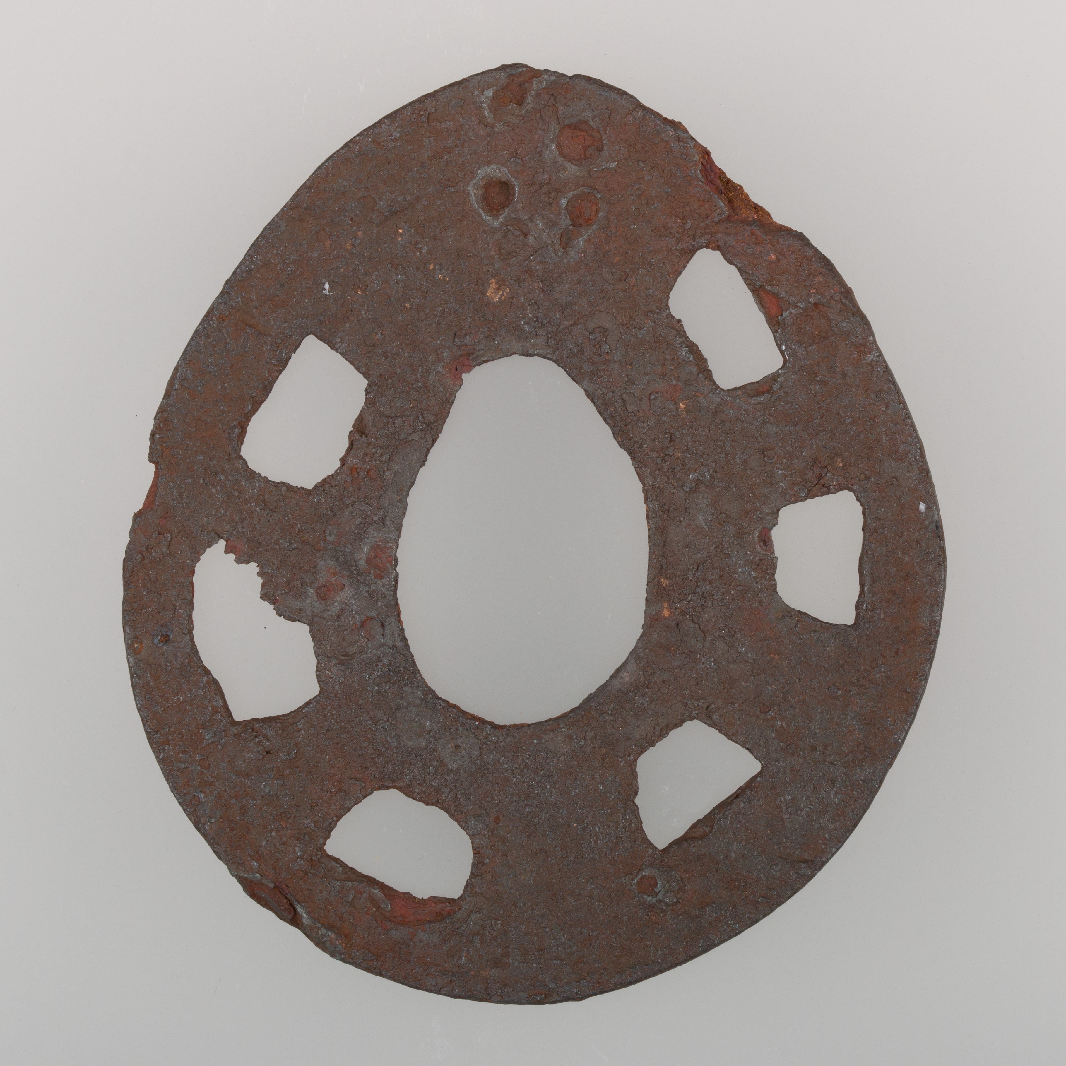Rusted Ancient Iron Sword Guard