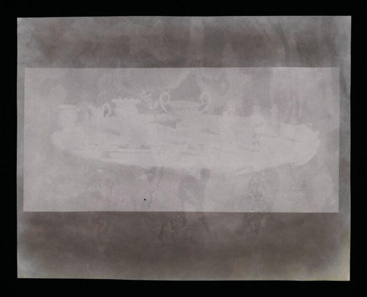 Faded Negative of The Last Supper