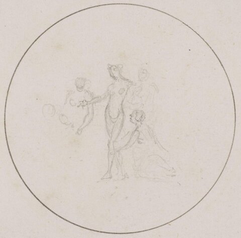 Pencil Sketch of Multiple Human Figures