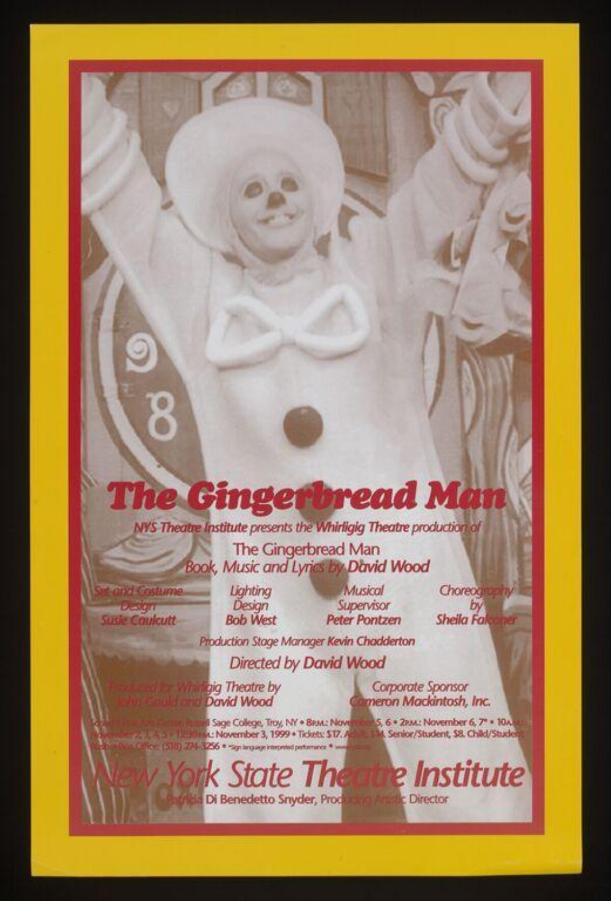 The Gingerbread Man Theatre Poster