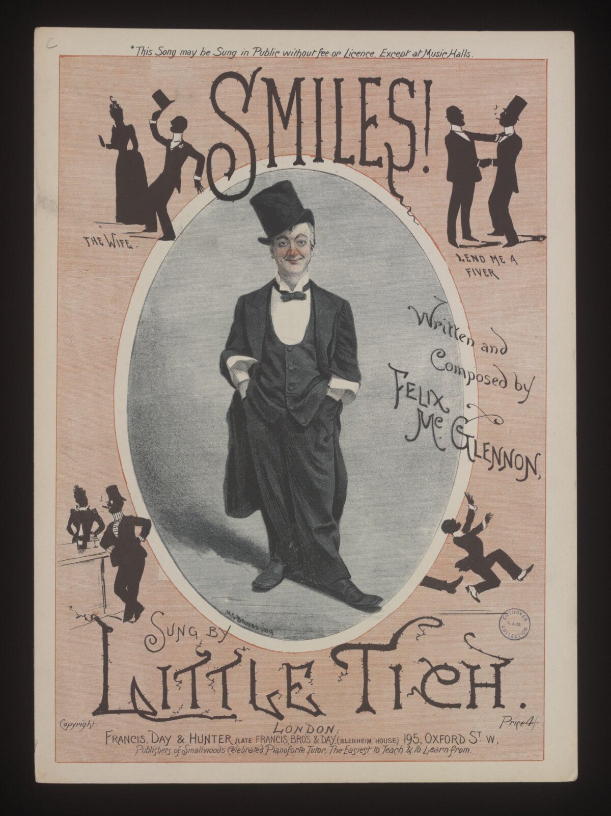 Vintage Smiles Sheet Music Cover