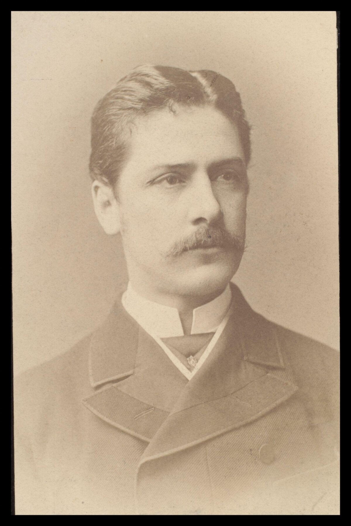 Vintage Portrait of 19th Century Gentleman