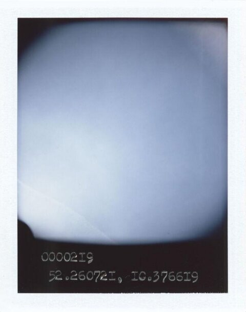 Polaroid Styled Overcast Sky
