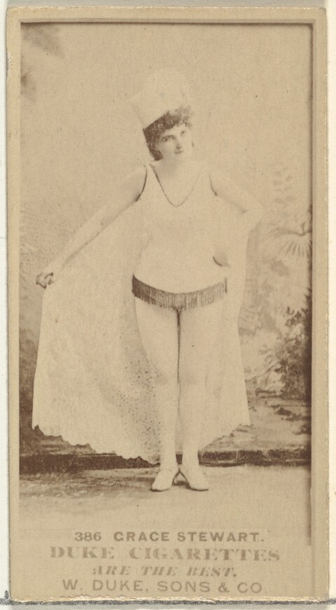 Grace Stewart Duke Cigarette Card