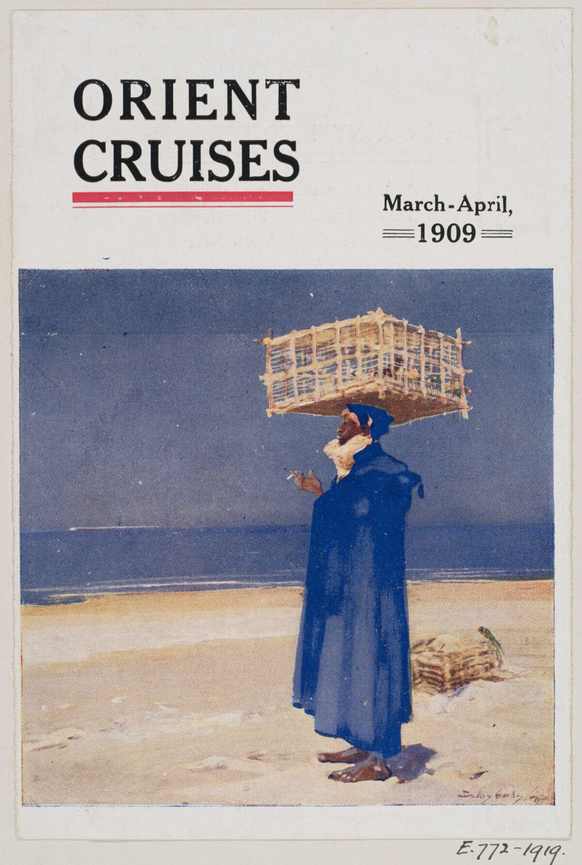 1909 Orient Cruises Brochure Cover