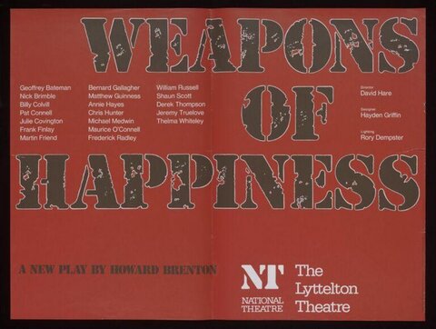 Weapons of Happiness Play Poster
