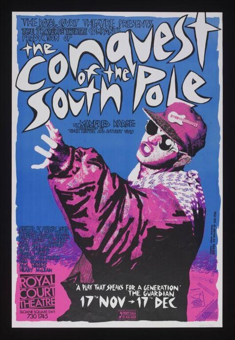 The Conquest of the South Pole Play Poster