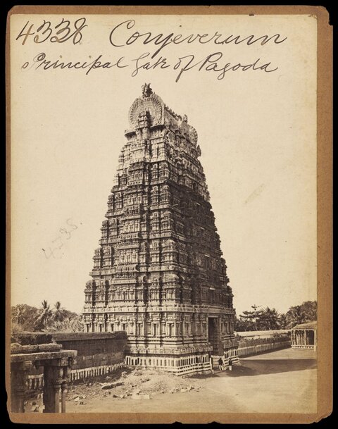 Conjeeveram Pagoda Principal Gate