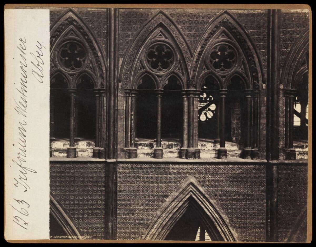 Westminster Abbey Triforium Detail