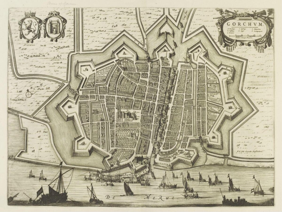 Antique Engraved Map of Gorchvm