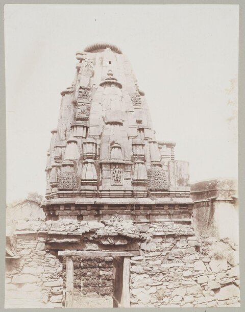 Ancient Indian Stone Temple Tower