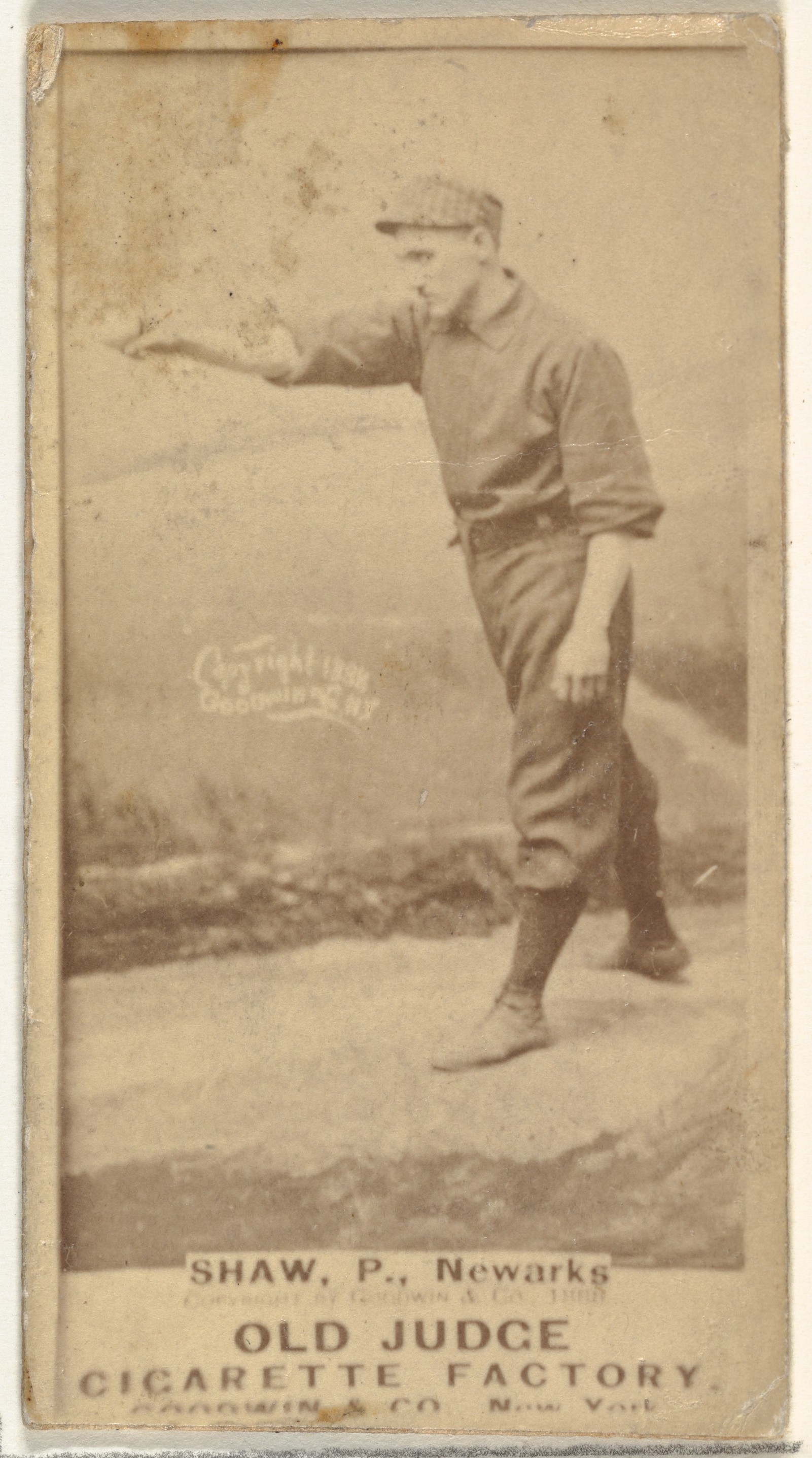 Old Judge Baseball Cigarette Card