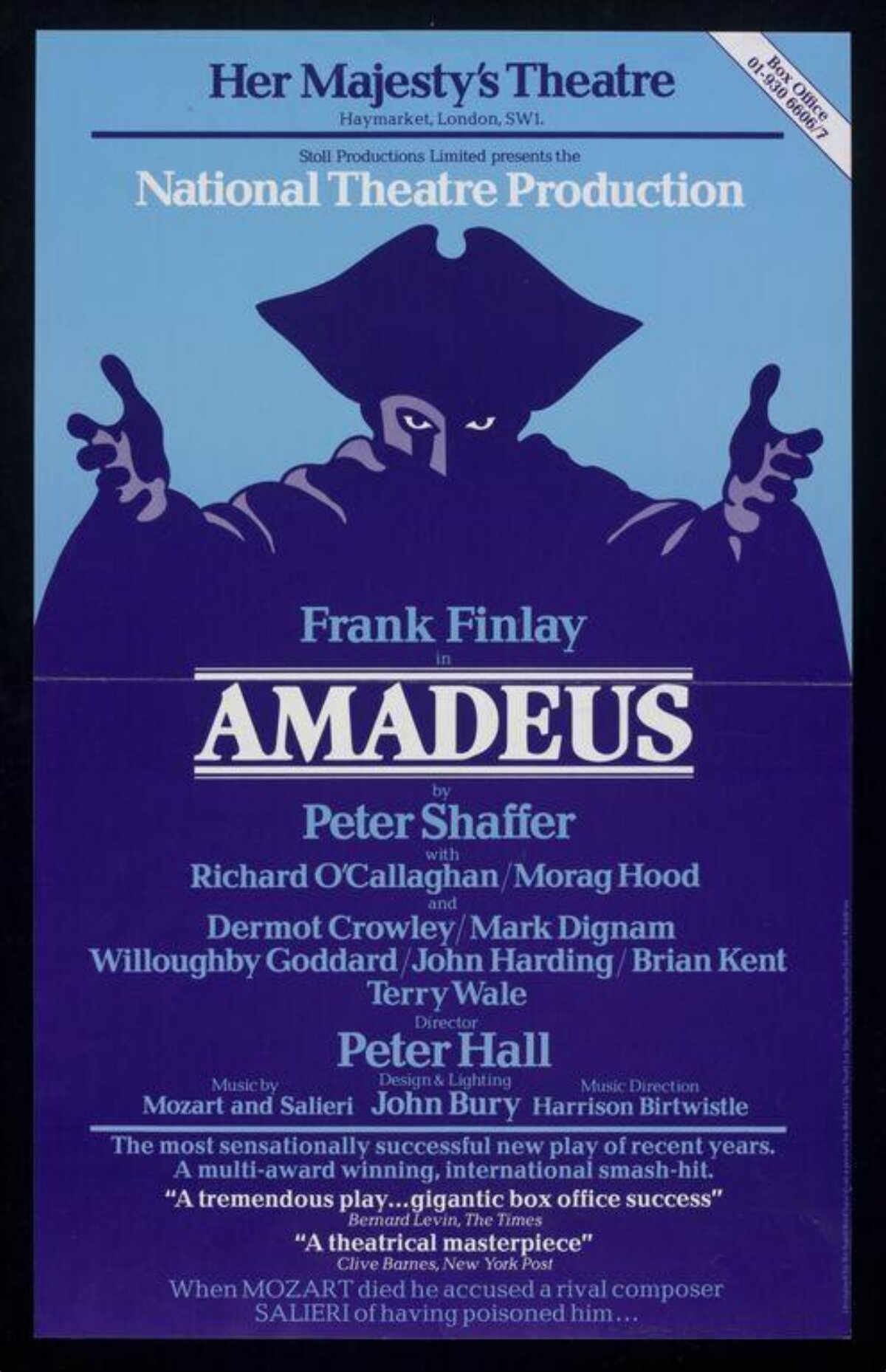 Amadeus Theatre Play Poster