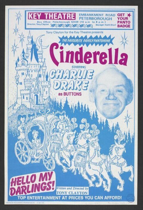 Key Theatre Cinderella Pantomime Poster