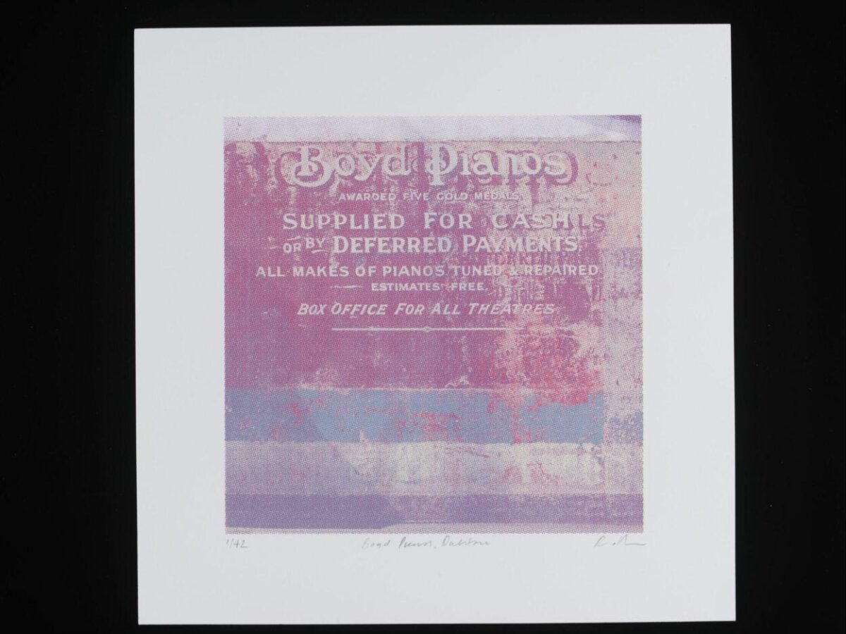 Boyd Pianos Vintage Ad Art Print