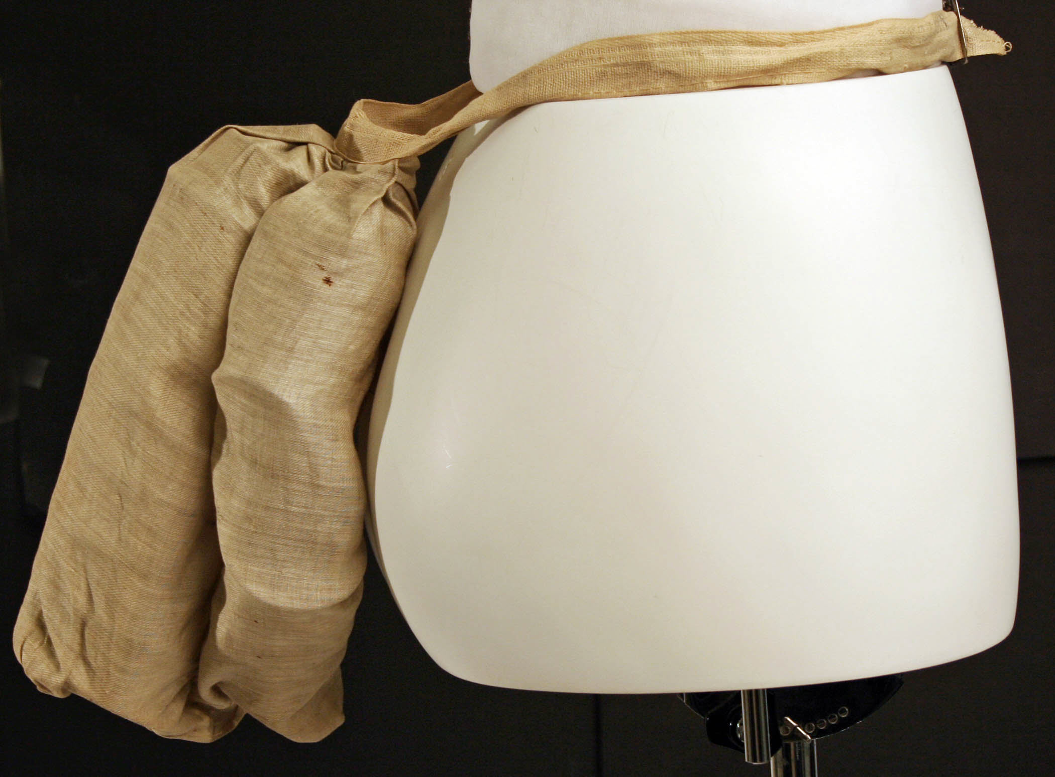 Historical Pregnancy Prosthetic on Mannequin