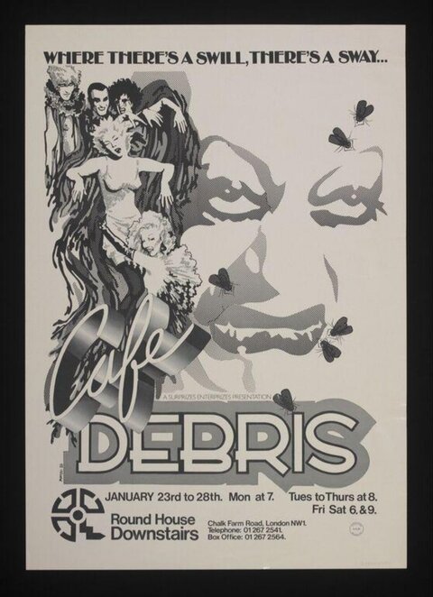 Cafe Debris London Show Poster