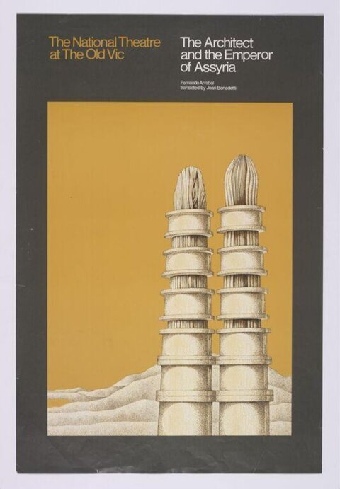 The Architect and the Emperor of Assyria Theatre Poster