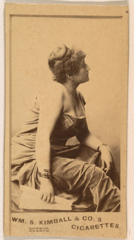 Kimball & Co Cigarette Card Portrait of Rubens