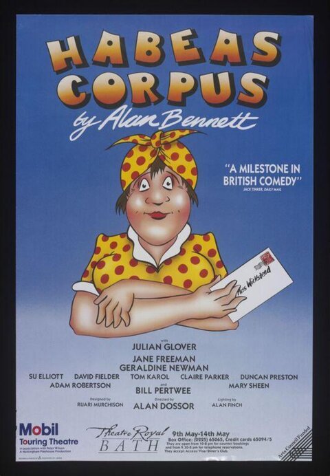 Habeas Corpus Theatre Play Poster