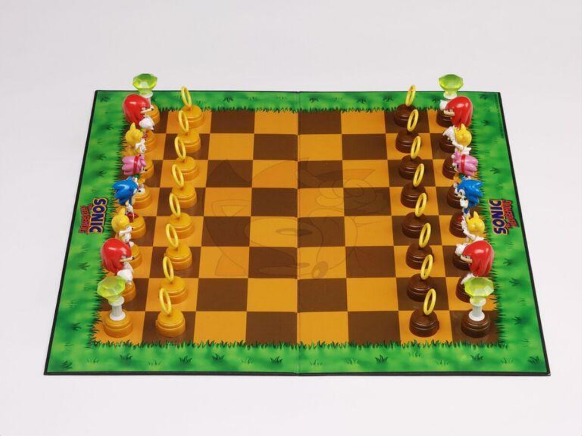 Sonic Themed Custom Chess Set