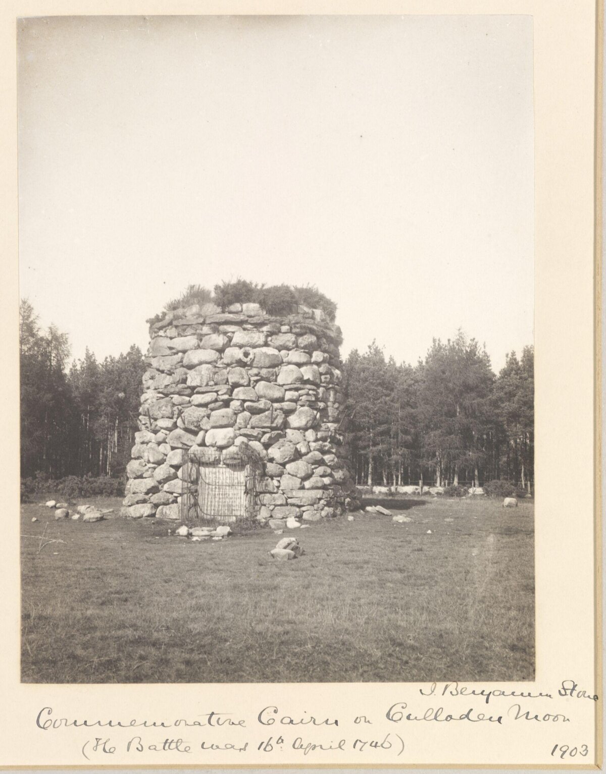Commemorative Cairn on Culloden Moor