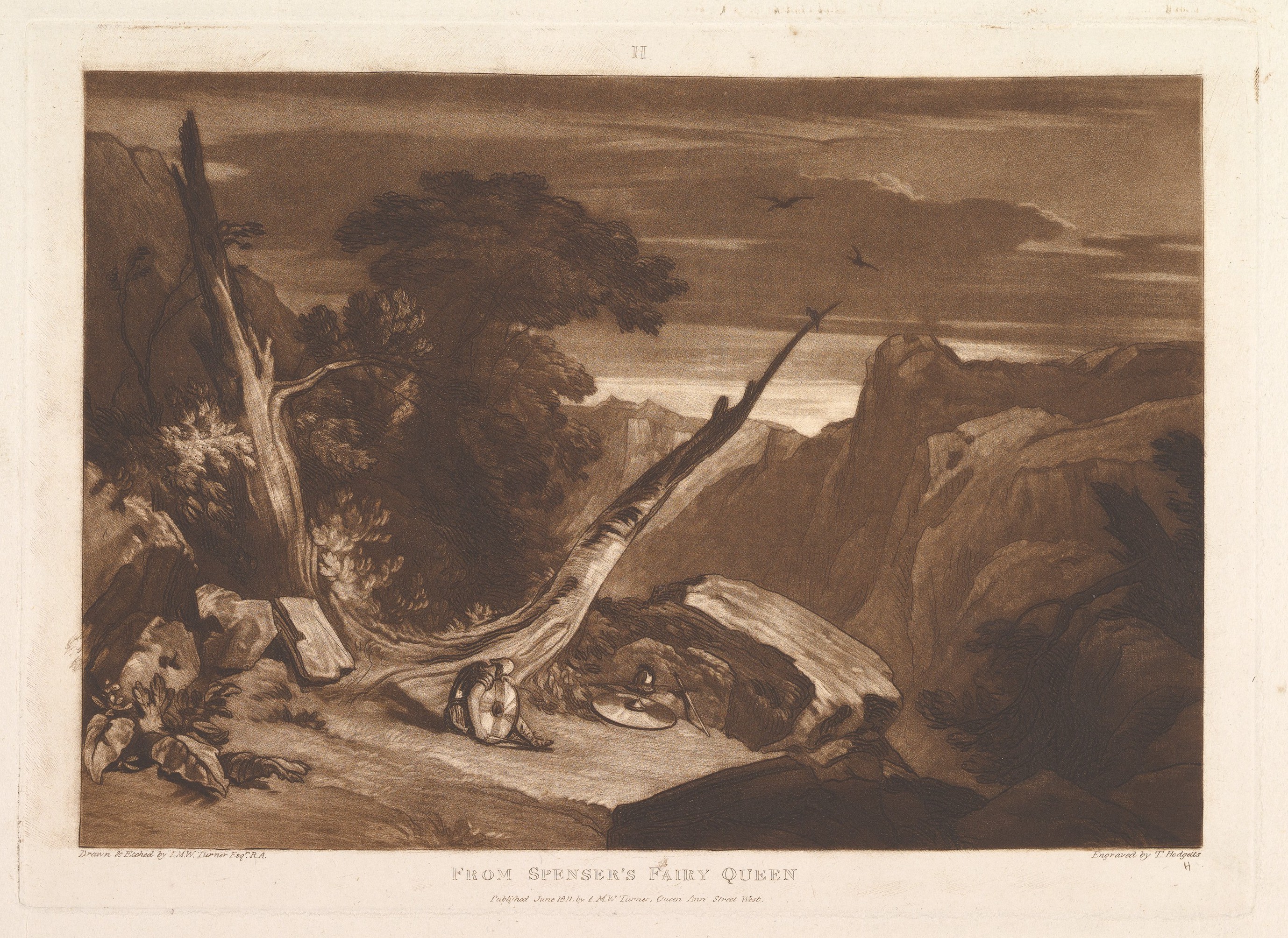 Landscape from Spenser's Fairy Queen