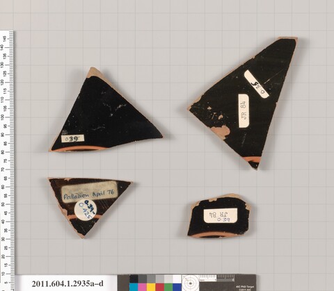 Four Ancient Pottery Shards