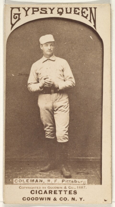 1887 Gypsy Queen Baseball Cigarette Card