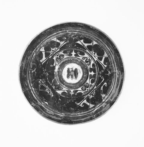 Ancient Patterned Pottery Plate