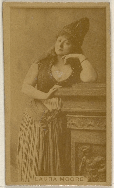 Vintage Portrait of Laura Moore