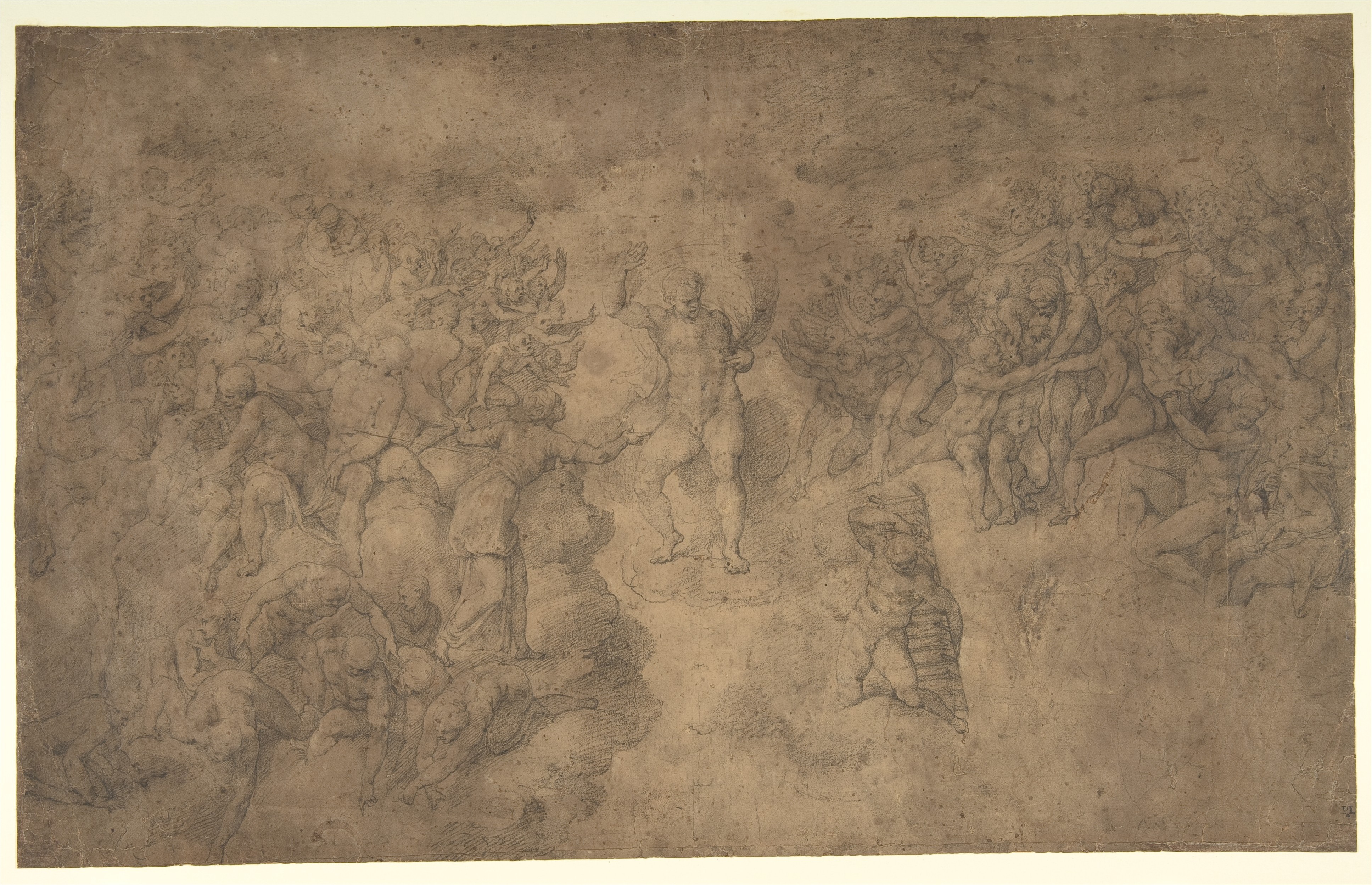Last Judgment Figure Study