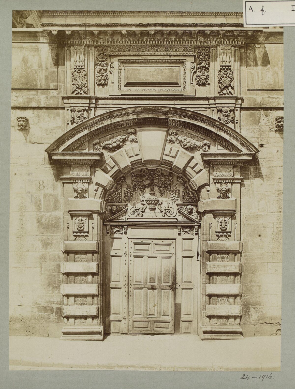 Ornate Renaissance Stone Doorway