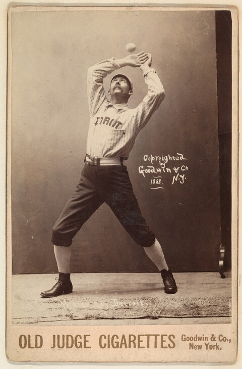 Old Judge Cigarettes Baseball Card