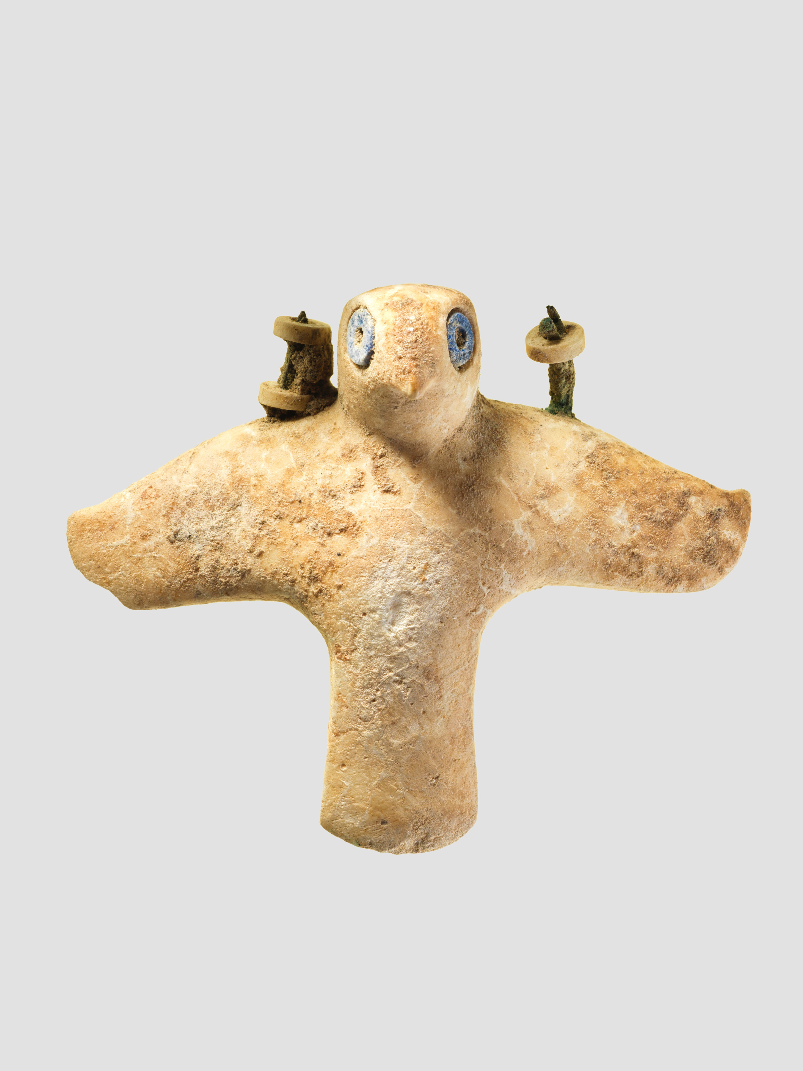 Ancient Stone Bird Sculpture