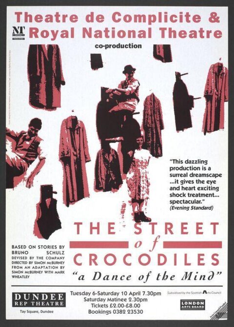 The Street of Crocodiles Theatre Poster