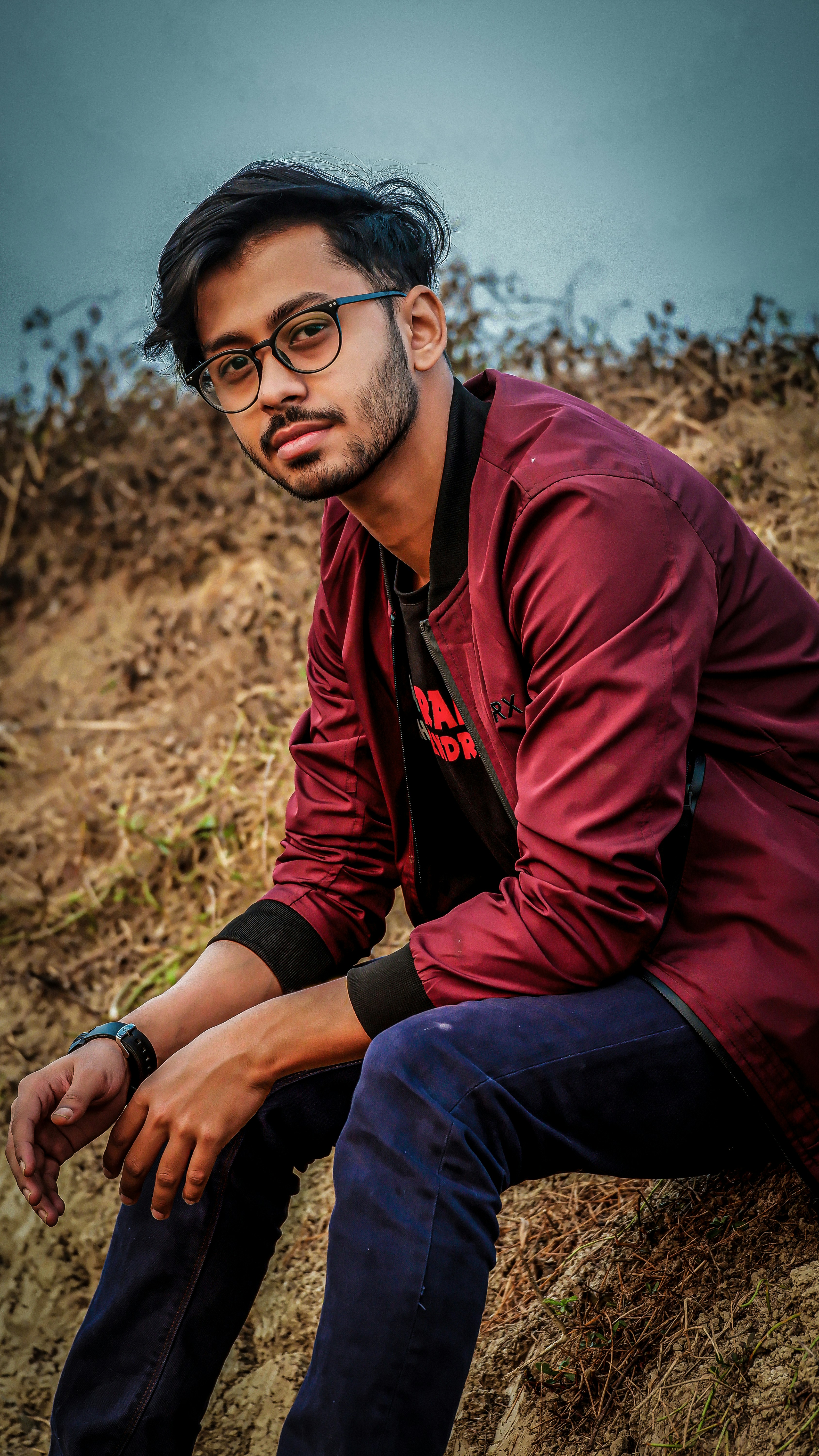 Young Man Outdoor Portrait