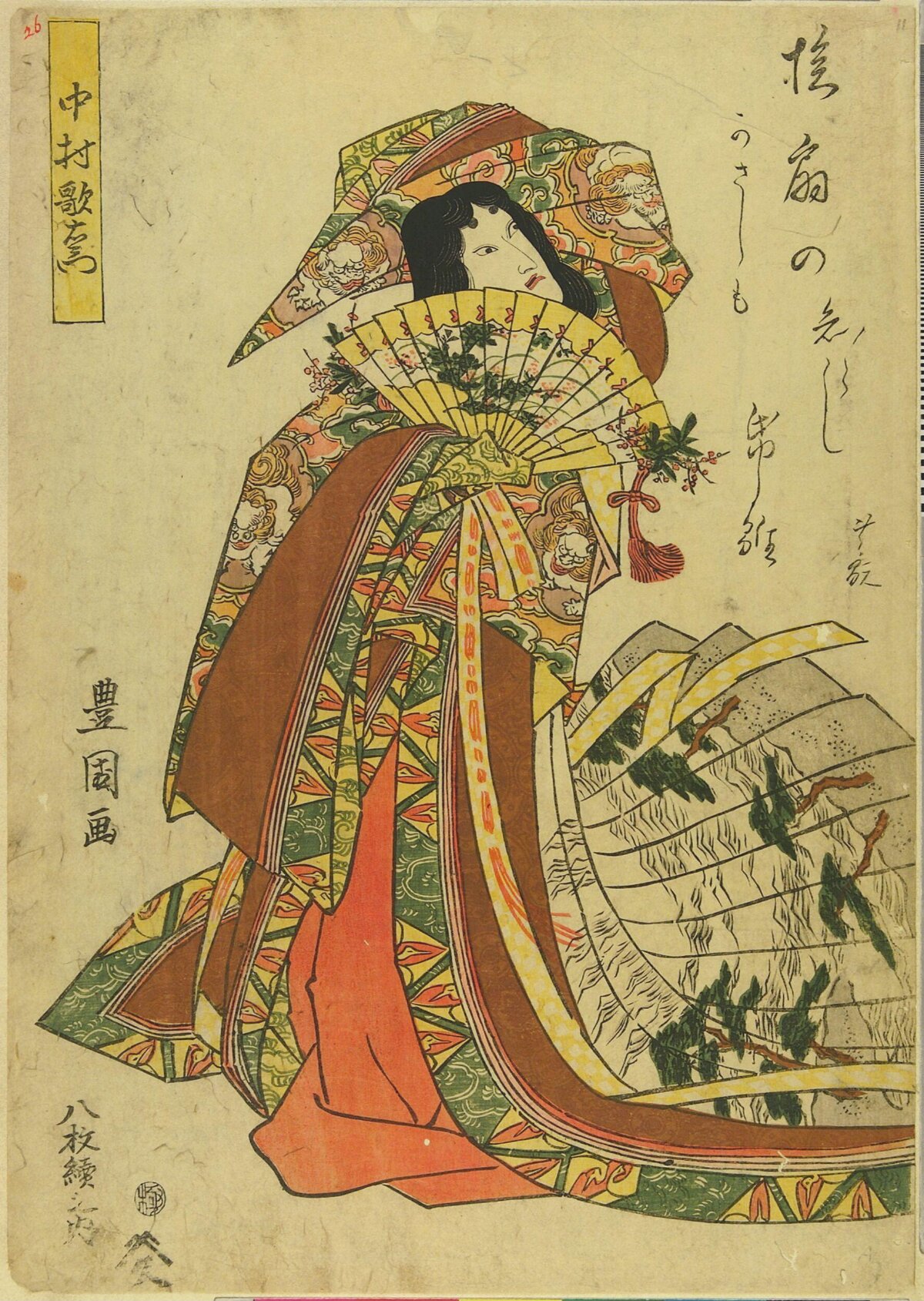 Ukiyo-e Portrait of Japanese Actor
